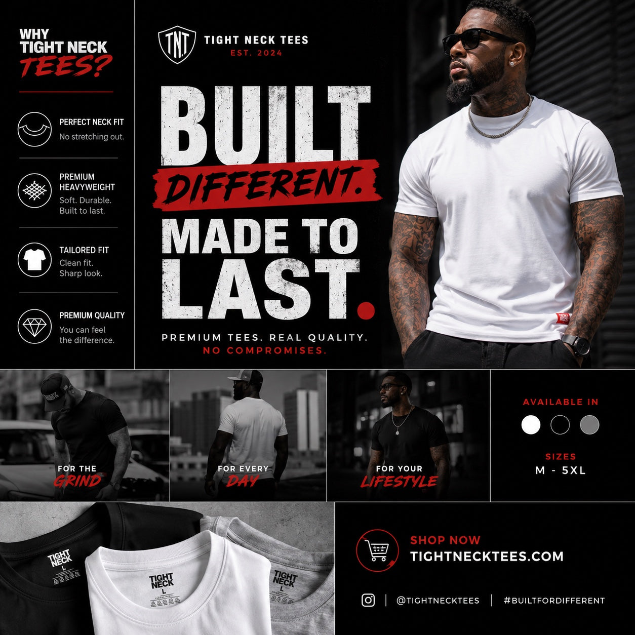 Tight Neck Tees